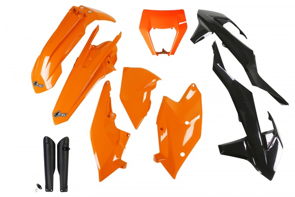 Full Kit Plastiche OEM Color 17 & 19 per Ktm EXC 125 - EXC 150 - EXC 250 - EXC-F 250 - EXC 300 - EXC-F 350 - EXC-F 450 - EXC...